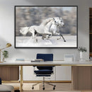The White Horses Wall Art, Framed White Horses Wall Art