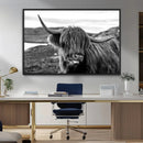 Longhorn Steer Canvas Print Wall Art, Highland Cow Canvas by MyGreatCanvas | Canvas Wall Art Prints | Photo Prints & Wall Decor
