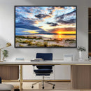 Sunset On The Ocean Wall Art Canvas Print by MyGreatCanvas | Canvas Wall Art Prints | Photo Prints & Wall Decor