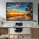 Sunset Wall Art Canvas Print