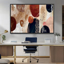 Boho Wall Art Canvas Print Set Mid-Century Prints Bohemian