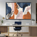 Boho Wall Art Canvas Print Set Mid-Century Prints Bohemian