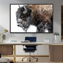 American Bison Wall Art Print – Majestic Buffalo Canvas