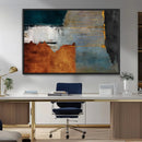 Modern Abstract Canvas Art Canvas Print - Framed and Ready