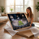 Penn Stadium Football Wall Art Canvas Print, Pennsylvania