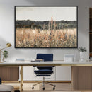 Abstract Wildflower Art Field Landscape Oil Painting Print,