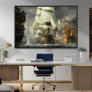 Pirate Ship War Wall Art Canvas Print by MyGreatCanvas | Canvas Wall Art Prints | Photo Prints & Wall Decor