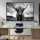 Scottish Cow Wall Art Canvas Print | Longhorn Wall Art | by MyGreatCanvas | Canvas Wall Art Prints | Photo Prints & Wall Decor