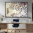 Banksy Wall Art - Banksy Girl Butterfly Graffiti Wall Art