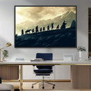 Fellowship Journey Wall Art – Fantasy Adventure Canvas Print by MyGreatCanvas | Canvas Wall Art Prints | Photo Prints & Wall Decor