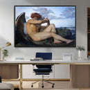 Fallen Angel Wall Art Canvas Print – Classic Art, Framed,