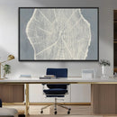 Abstract Tree Ring Wall Art Canvas Print – Nature-Inspired,