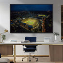 Michigan Stadium Night Game Wall Art – Sports Arena Aerial by MyGreatCanvas | Canvas Wall Art Prints | Photo Prints & Wall Decor