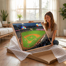 Angel Stadium Aerial Canvas Print – Los Angeles Angels