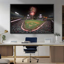 Fireworks at Angel Stadium – Los Angeles Angels Canvas