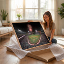 Fireworks at Angel Stadium – Los Angeles Angels Canvas