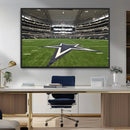 Dallas Cowboys Football Team Print - Arlington AT&T Stadium by MyGreatCanvas | Canvas Wall Art Prints | Photo Prints & Wall Decor