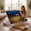 St. Louis Cardinals Baseball Team Print - Busch Stadium Wall