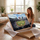 New York Mets Baseball Team Print - Citi Field Stadium Wall