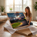 Fenway Park Wall Art Canvas Print | Large Baseball Stadium