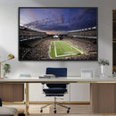 New England Patriots Football Team Print - Foxborough by MyGreatCanvas | Canvas Wall Art Prints | Photo Prints & Wall Decor
