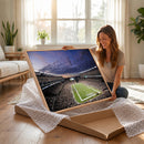 New England Patriots Football Team Print - Foxborough