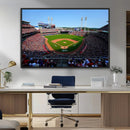 Cincinnati Reds Baseball Canvas Print - American Ball