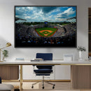 3-Panel Kauffman Stadium Wall Art Print | Large Kansas City