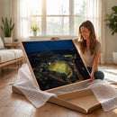 Michigan Wolverines Football Team Print - Michigan Stadium