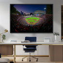 Houston Astros Baseball Print Canvas - Houston Minute Maid