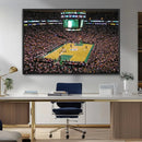 TD Garden Basketball Canvas Wall Art - Boston Celtics Live by MyGreatCanvas | Canvas Wall Art Prints | Photo Prints & Wall Decor