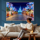 Disney Castle Wall Art – Large Magic Kingdom Canvas Artwork, by MyGreatCanvas | Canvas Wall Art Prints | Photo Prints & Wall Decor