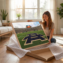 Notre Dame Stadium Giclee Canvas Print | Triptych Wall Art