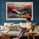 Yayoi Kusama Wall Art – Framed Japanese Abstract Art Print,