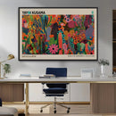 Framed Yayoi Kusama 1986 Wall Art Print – Japanese Wall Art
