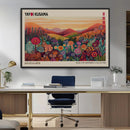 Framed Yayoi Kusama 1986 Wall Art Print – Japanese Wall Art