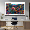 Framed Yayoi Kusama 1986 Wall Art Print – Japanese Wall Art