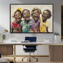 Shai Yossef style Joyful Childhood Canvas Wall Art - by MyGreatCanvas | Canvas Wall Art Prints | Photo Prints & Wall Decor