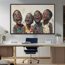 Shai Yossef Print - Joyful Childhood Canvas Wall Art -