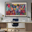 Yayoi Kusama Wall Art Canvas Print, Abstract Art, Large