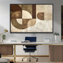 Wabi Sabi Geometric Wall Art | Abstract Modern Minimalist