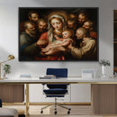 Religious Canvas Wall Art Print - Madonna and Child with by MyGreatCanvas | Canvas Wall Art Prints | Photo Prints & Wall Decor