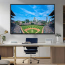 Wrigley Field Chicago Cubs Panoramic Art Multi-Piece Canvas