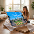 Wrigley Field Chicago Cubs Panoramic Art Multi-Piece Canvas