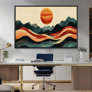 Mountain Triptych Wall Art Canvas Print – Western Nature by MyGreatCanvas | Canvas Wall Art Prints | Photo Prints & Wall Decor