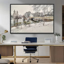 The Bow Bridge in Central Park Canvas, The Bow Bridge Canvas by MyGreatCanvas | Canvas Wall Art Prints | Photo Prints & Wall Decor