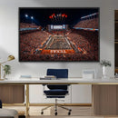 Texas Stadium Night Game Wall Art Canvas Print – Vibrant