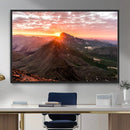 Mountain Sunrise Wall Art – Framed Alpine Ridge Canvas by MyGreatCanvas | Canvas Wall Art Prints | Photo Prints & Wall Decor