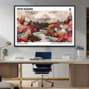 Yayoi Kusama Wall Art Canvas Print – Framed Large Abstract