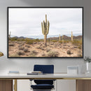 Saguaro Cactus Wall Art – Framed Desert Canvas Artwork, by MyGreatCanvas | Canvas Wall Art Prints | Photo Prints & Wall Decor